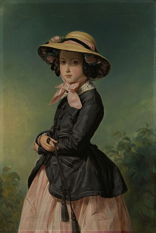 Princess Charlotte of Belgium (1840-1927), 1848, Hermann Winterhalter