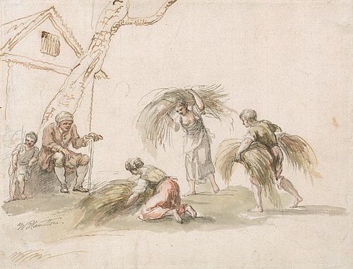Figures Harvesting, , William Hamilton