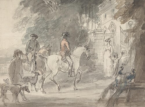 The Return from Coursing, , William Hamilton