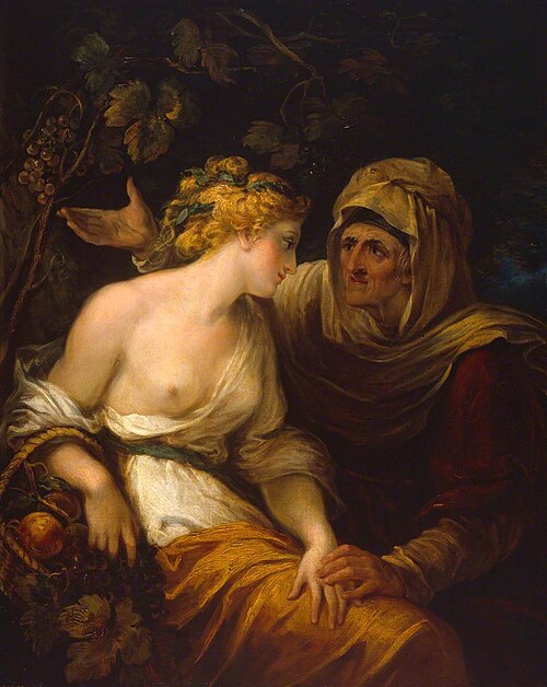 Vertumnus and Pomona, 1789, William Hamilton