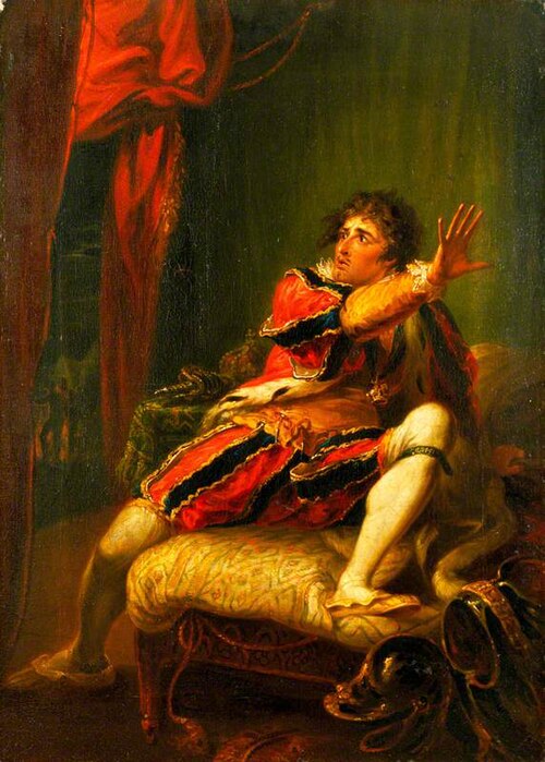 John Philip Kemble (1757–1823), as Richard in 'Richard III' by William Shakespeare, , William Hamilton
