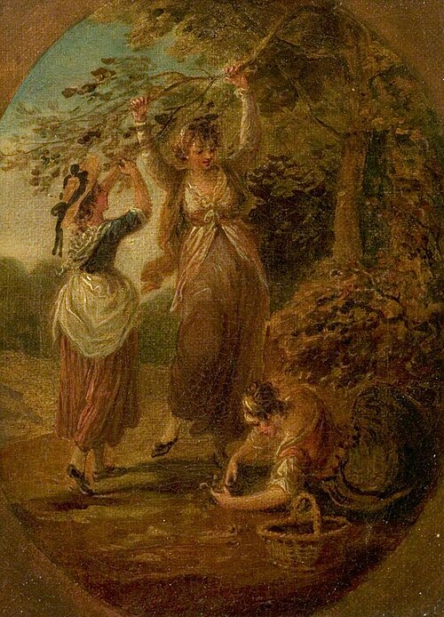 The Nut-Gatherers, , William Hamilton