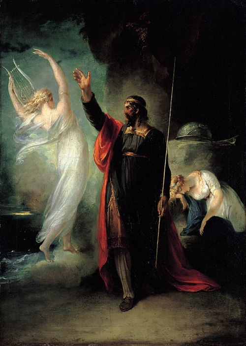 Prospero and Ariel, 1797, William Hamilton