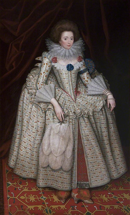 Mary Curzon, Countess of Dorset (1585 -1645) (after William Larkin), 1776, William Hamilton