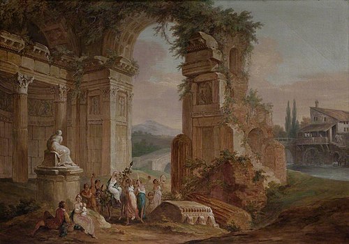 Classical Ruins, 1776, William Hamilton