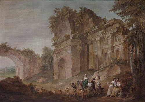 Classical Ruins, 1776, William Hamilton