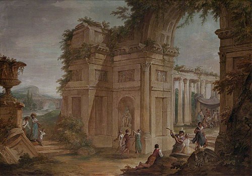 Classical Ruins, 1776, William Hamilton