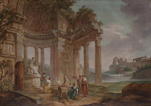 Classical Ruins, 1776, William Hamilton
