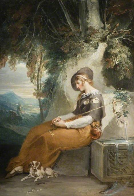 The Pilgrim, 1785, William Hamilton