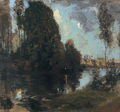 The Canal, Twilight, , Grosvenor Thomas