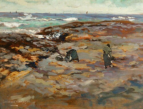Gathering Bait, Kintyre, , Grosvenor Thomas