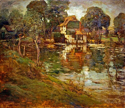 Houghton Mill on the Ouse, , Grosvenor Thomas