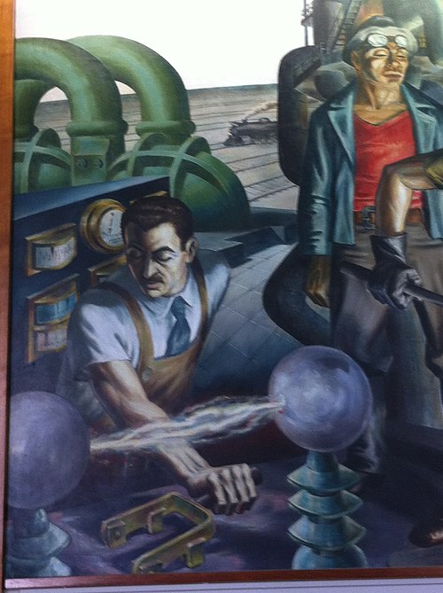 Chicago: Epoch of a Great City, 1938, Harry Sternberg