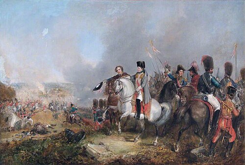 Napoleon at Waterloo, 1879, Thomas Jones Barker