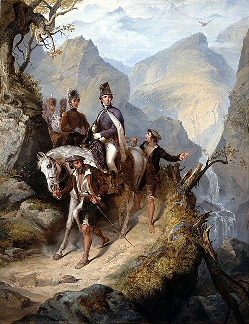 Wellington at Sorauren, 27 July 1813, 1853, Thomas Jones Barker