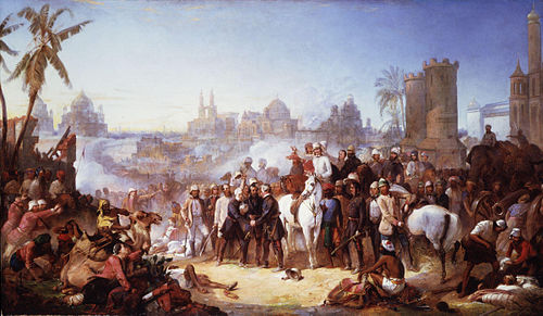 The Relief of Lucknow, 1857, 1859, Thomas Jones Barker