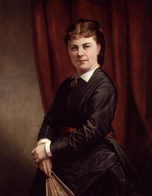Marie Effie (née Wilton), Lady Bancroft, 1870, Thomas Jones Barker