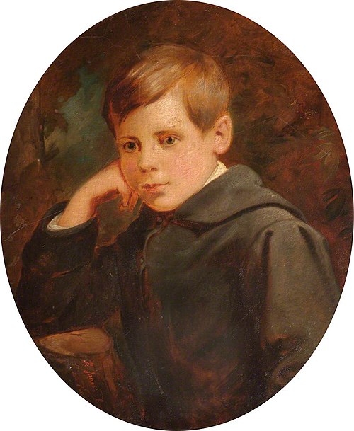Arthur Clutton-Brock (1868-1924), aged 10, 1878, Thomas Jones Barker