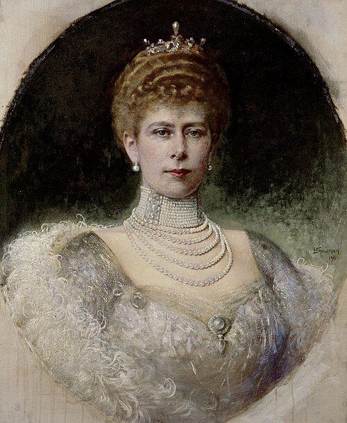 Queen Mary (1867-1953), 1911, Isaac Snowman