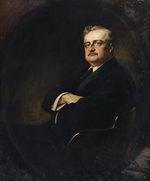 Portrait of John Redmond (1856-1918), Parliamentarian, 1901, Henry Jones Thaddeus