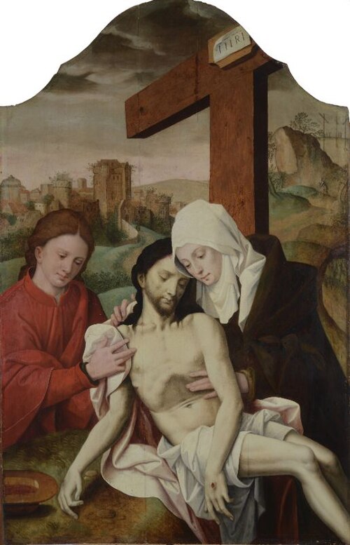 The lamentation of Christ, 1540, Maître du Fils prodigue