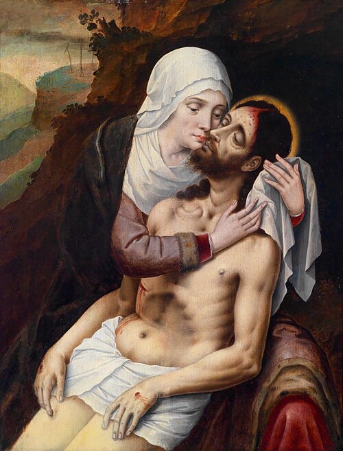 Pietà, 1550, Maître du Fils prodigue