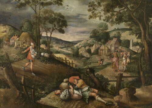The Sower, Parable of Christ, 1563, Maître du Fils prodigue