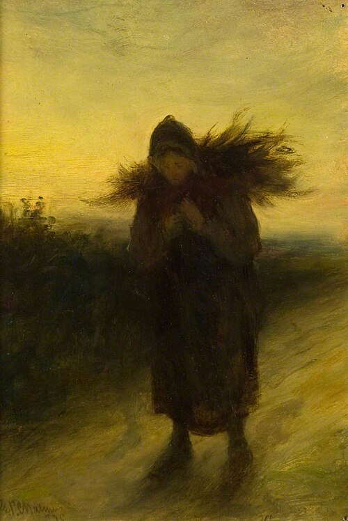 Gathering Firewood, 1875, George Paul Chalmers