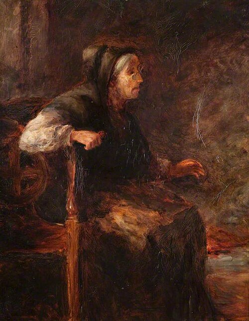 Study for 'The Legend', , George Paul Chalmers