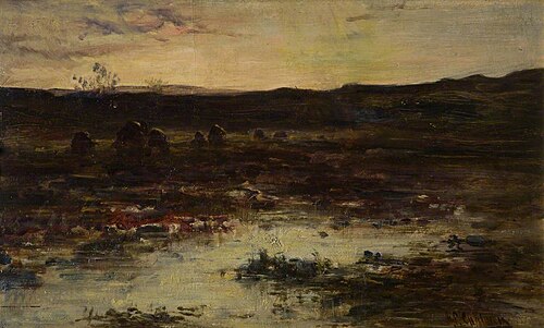 Peat Hags on the Moor, , George Paul Chalmers