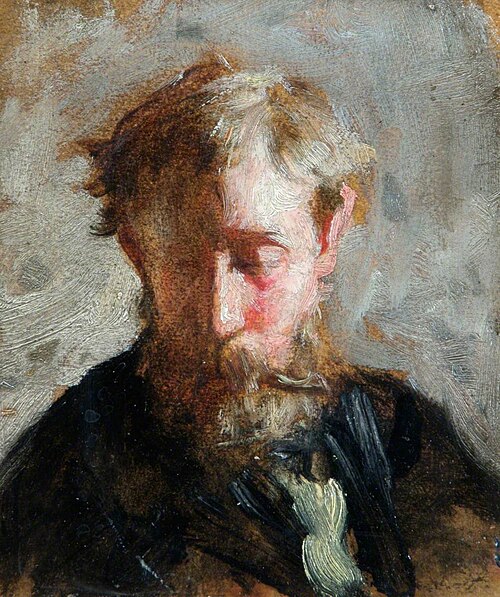 Head of a Man, , George Paul Chalmers