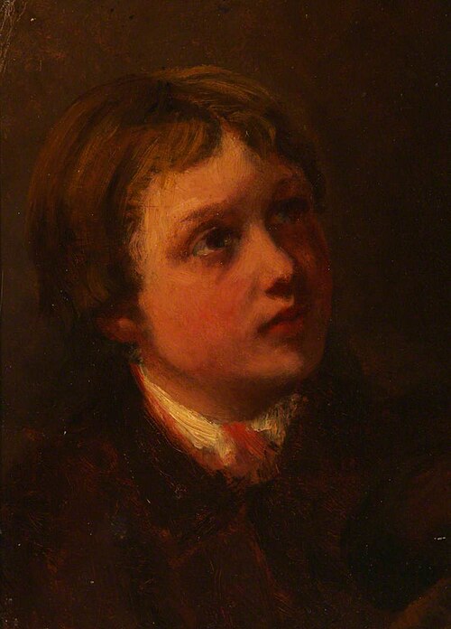 Study of a Child's Head, , George Paul Chalmers