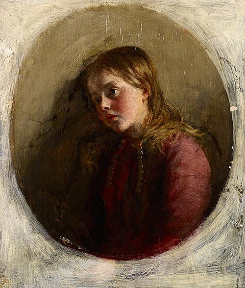 The Tired Devotee, 1865, George Paul Chalmers