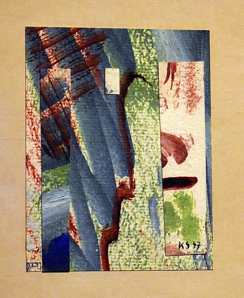 Sans titre, 1947, Kurt Schwitters
