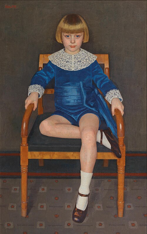 Knabenbildnis (Erland Erlandsen), 1919, Einar Hein
