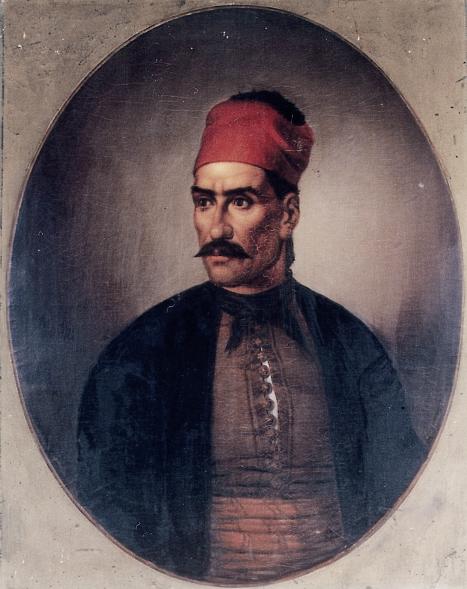 Griechischer Freiheitskämpfer, 1821, 1896, Dionýsios Tsókos
