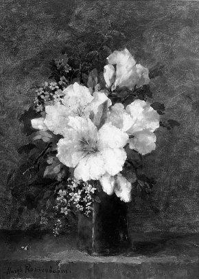 White Azalea, 1880, Margaretha Roosenboom