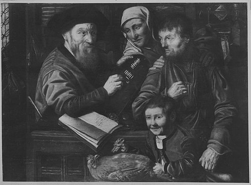Tax collection, 1614, Jan Woutersz. Stap