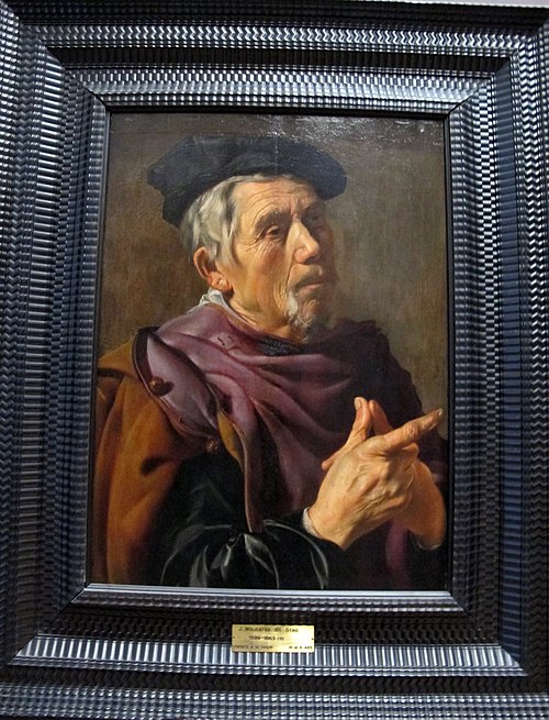 Vieillard à la toque, 1700, Jan Woutersz. Stap
