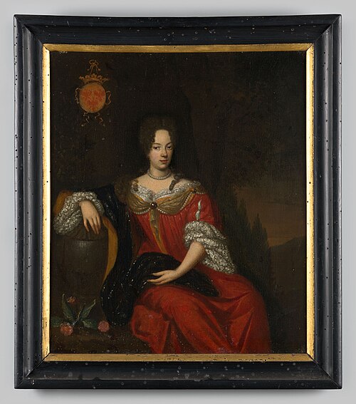 Portrait of Aleida Isabella van Coeverden (.... -1696), 1687, Roelof