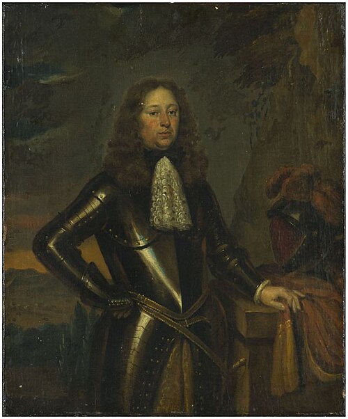 Portrait of Julius van Beyma, 1694, Roelof