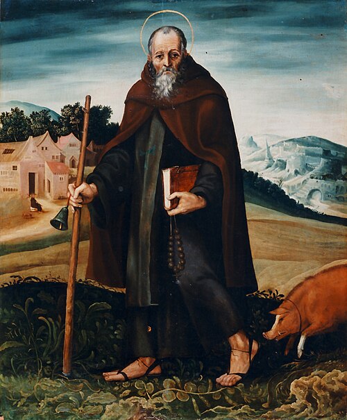 San Antonio Abad, 1563, Baltasar del Águila