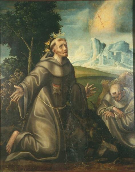 Saint Francis of Assisi, 1560, Baltasar del Águila