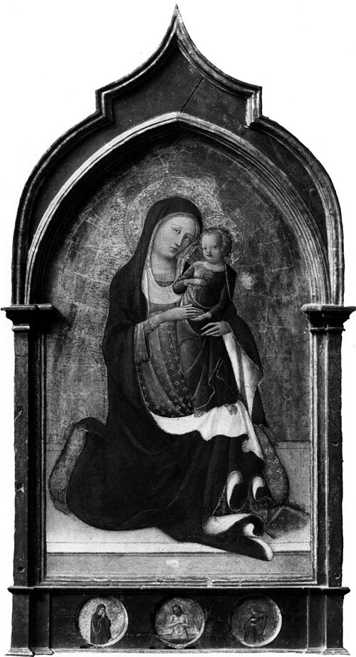 Mary with the Child, , Lorenzo Monaco