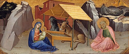 Die Geburt Christi, 1397, Lorenzo Monaco