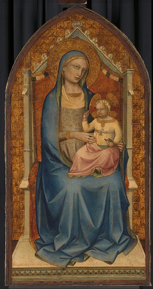 Virgin and Child, 1395, Lorenzo Monaco