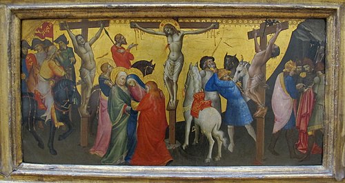 Crucifixion, 1387, Lorenzo Monaco