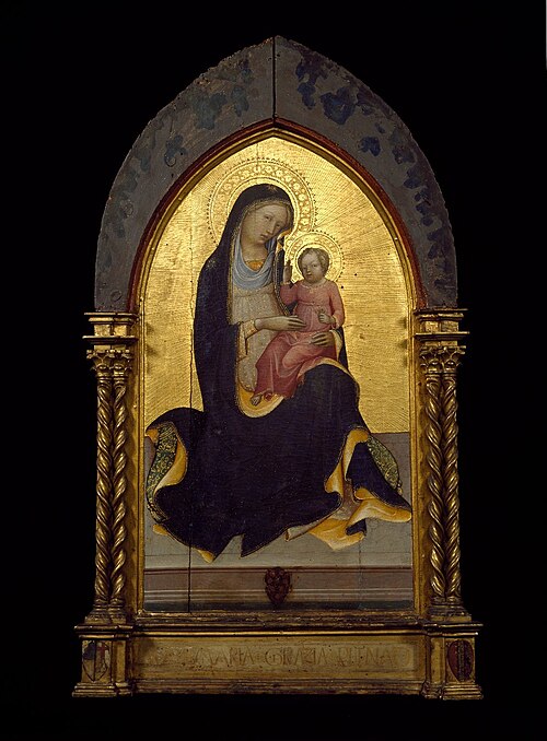 Madonna of humility, 1417, Lorenzo Monaco