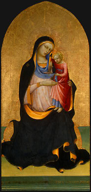 Madonna and Child, 1413, Lorenzo Monaco