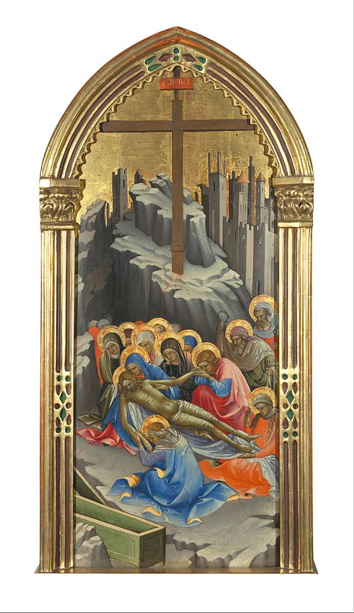 Lamentation of Christ, 1408, Lorenzo Monaco